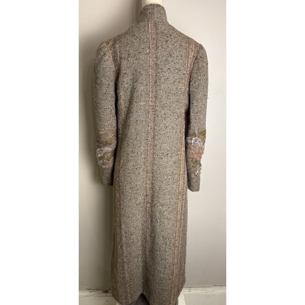 Vintage Marcia Phillips Weavings Coat Textured Wearable Art Artsy Boho - Picture 7 of 16
